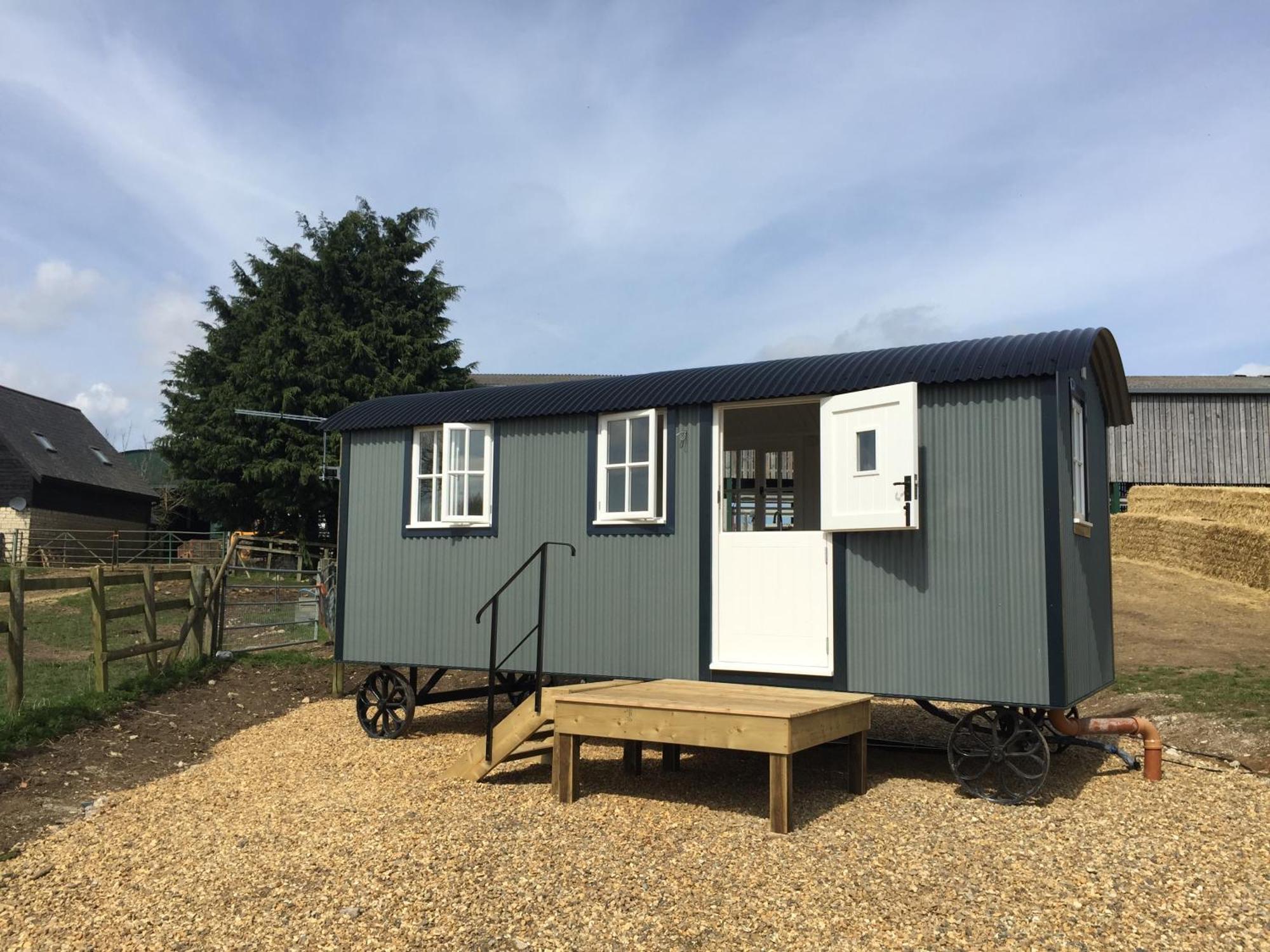 Weatherhead Farm Shepherds Hut Villa Buckingham Exteriör bild
